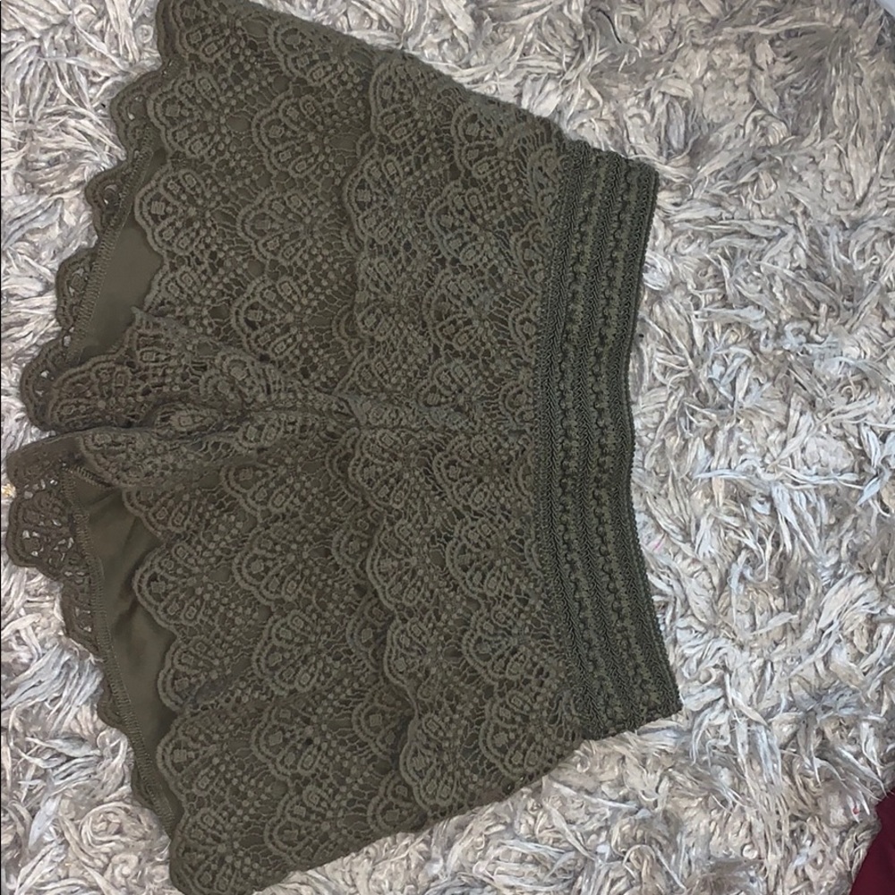 Lace shorts